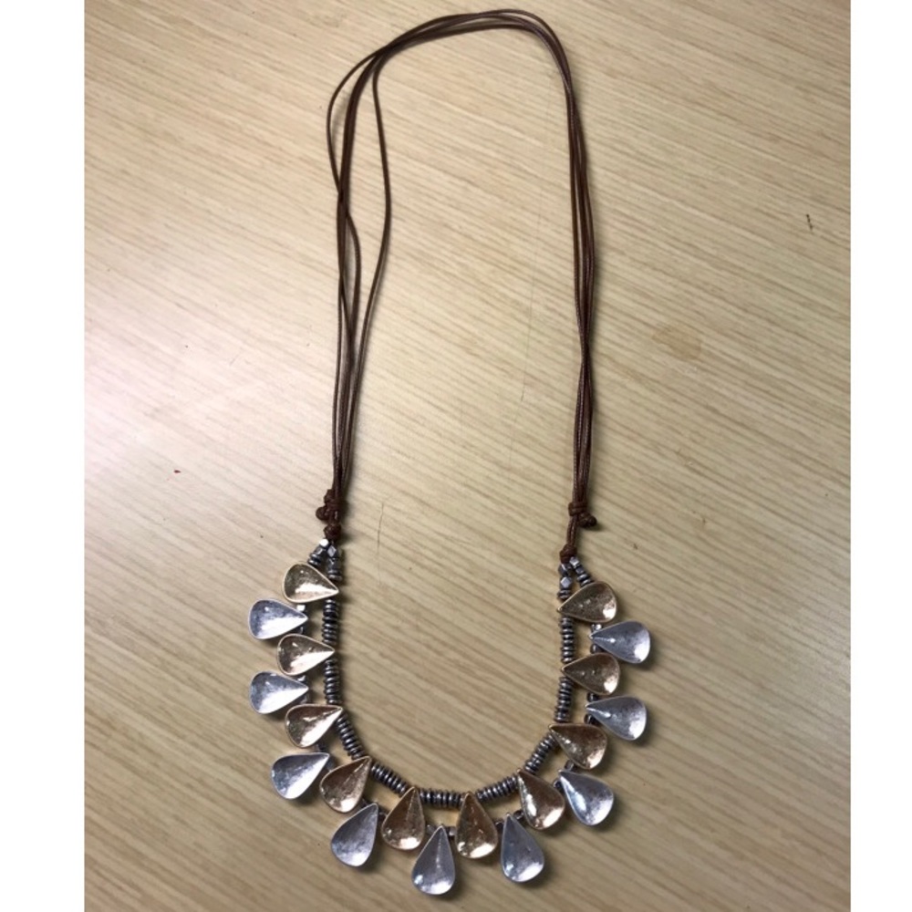J Jill Adjustable Beaded Necklace
